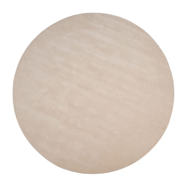 Halo Cloud villamatto pyöreä Ø 250 cm - Beige - Linie Design