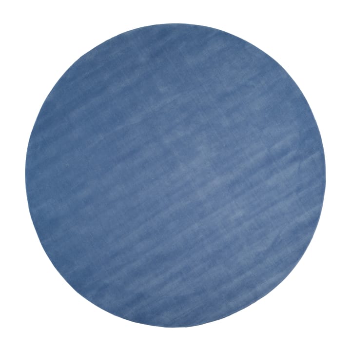 Halo Cloud villamatto pyöreä Ø 250 cm - Blue - Linie Design