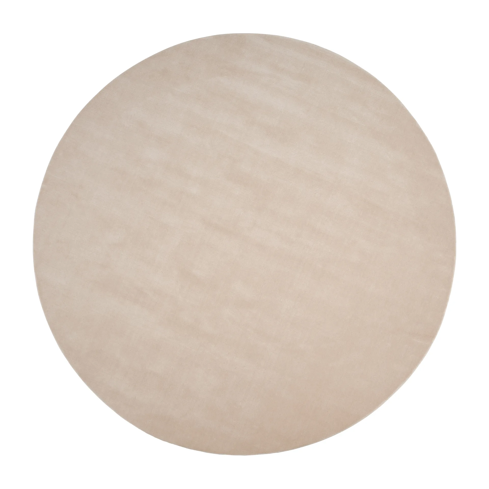 Halo Cloud villamatto pyöreä, Beige, Ø250 cm Linie Design