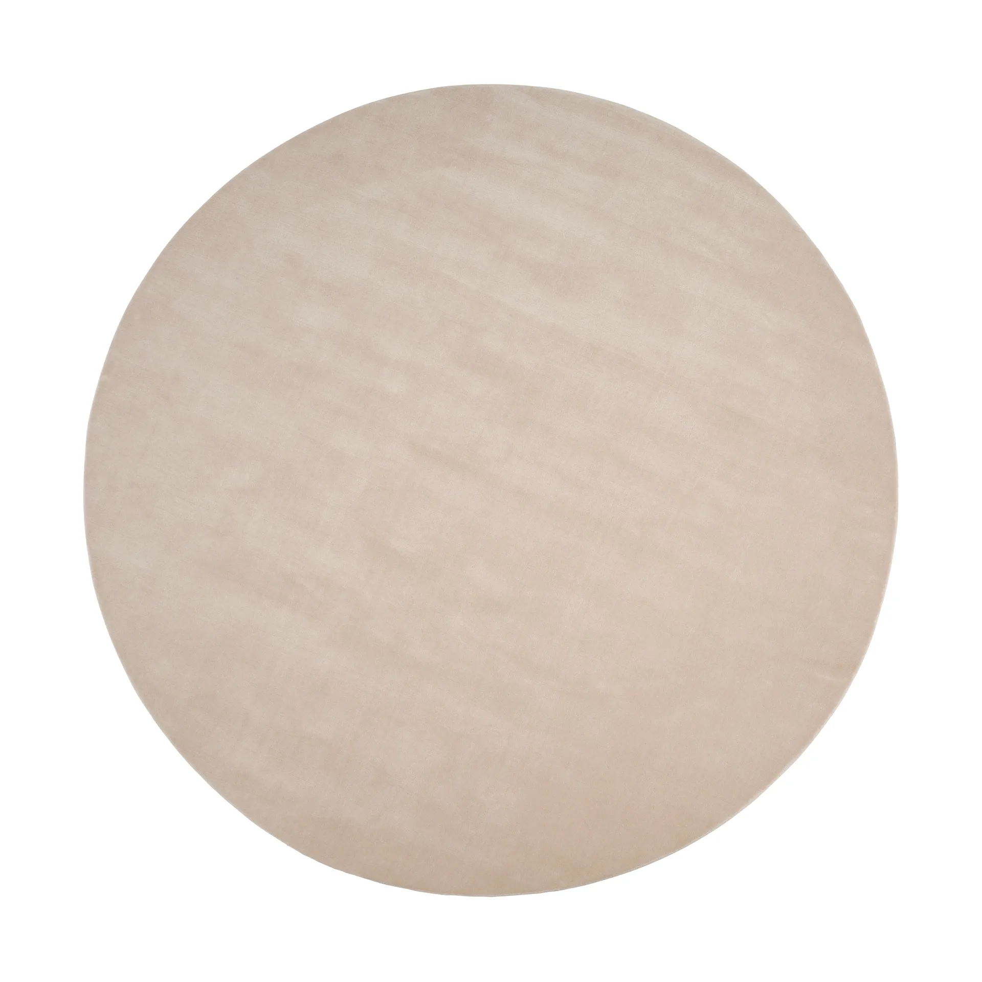 Halo Cloud villamatto pyöreä, Beige, Ø300 cm Linie Design