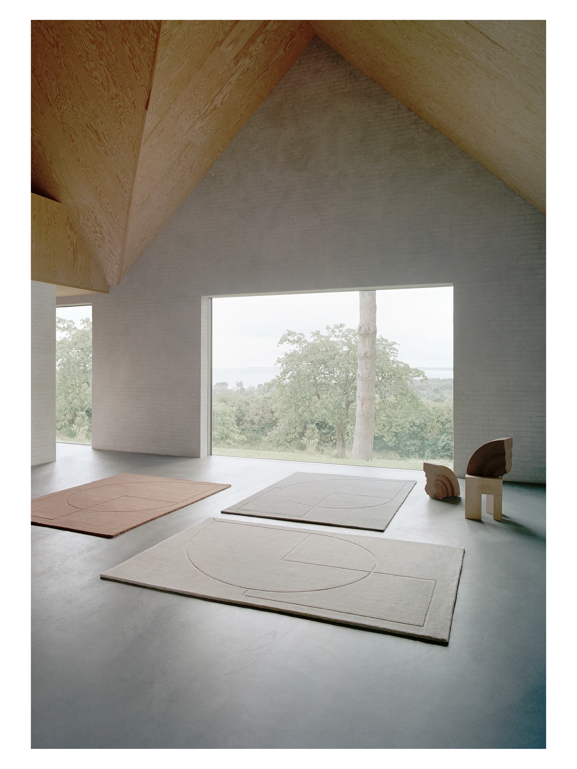 Lineal Poem villamatto, Amber, 170 x 240 cm Linie Design