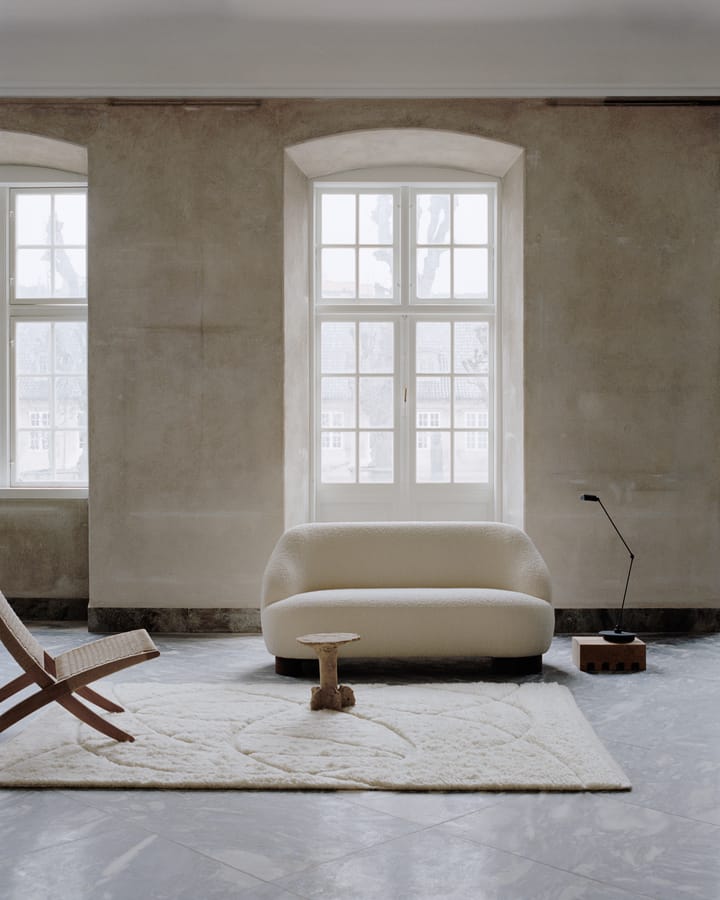 Lineal Sweep villamatto - White, 140 x 200 cm - Linie Design