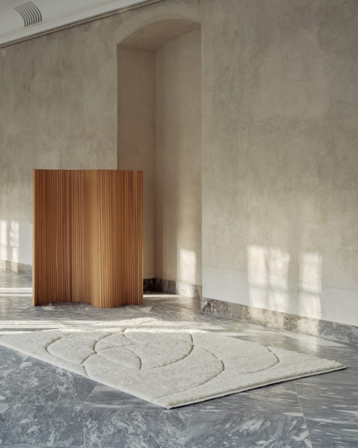 Lineal Sweep villamatto, White 170 x 240 cm Linie Design