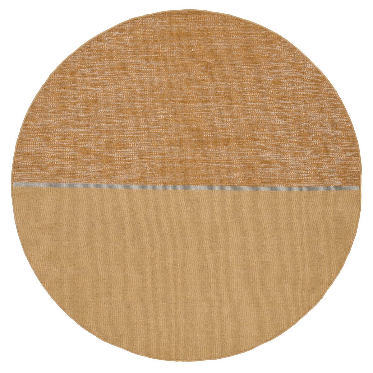 Linie Design Magnetize matto, 170 cm Ochre | Skandinaavinen Sisustus | Pyöreät matot | Oranssi