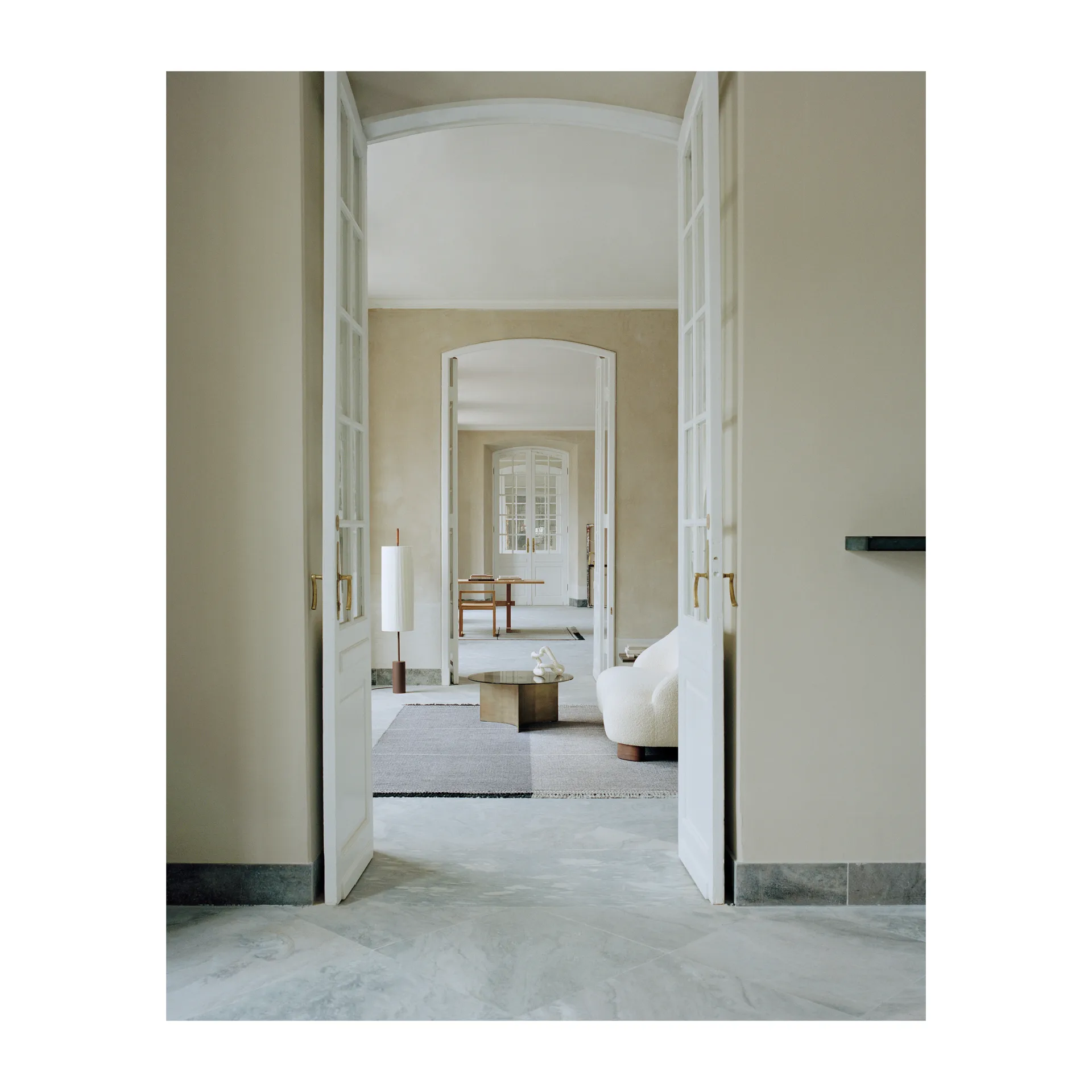 Mindful Soul villamatto 200x300 cm, Stone-beige Linie Design