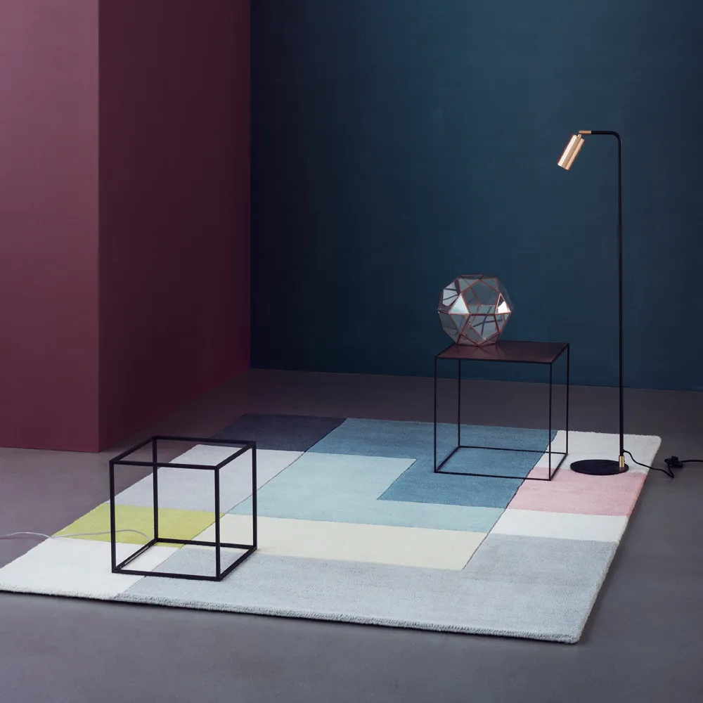 Ometri matto, Aqua, 170 x 240 cm, aqua, 170 x 240 cm Linie Design