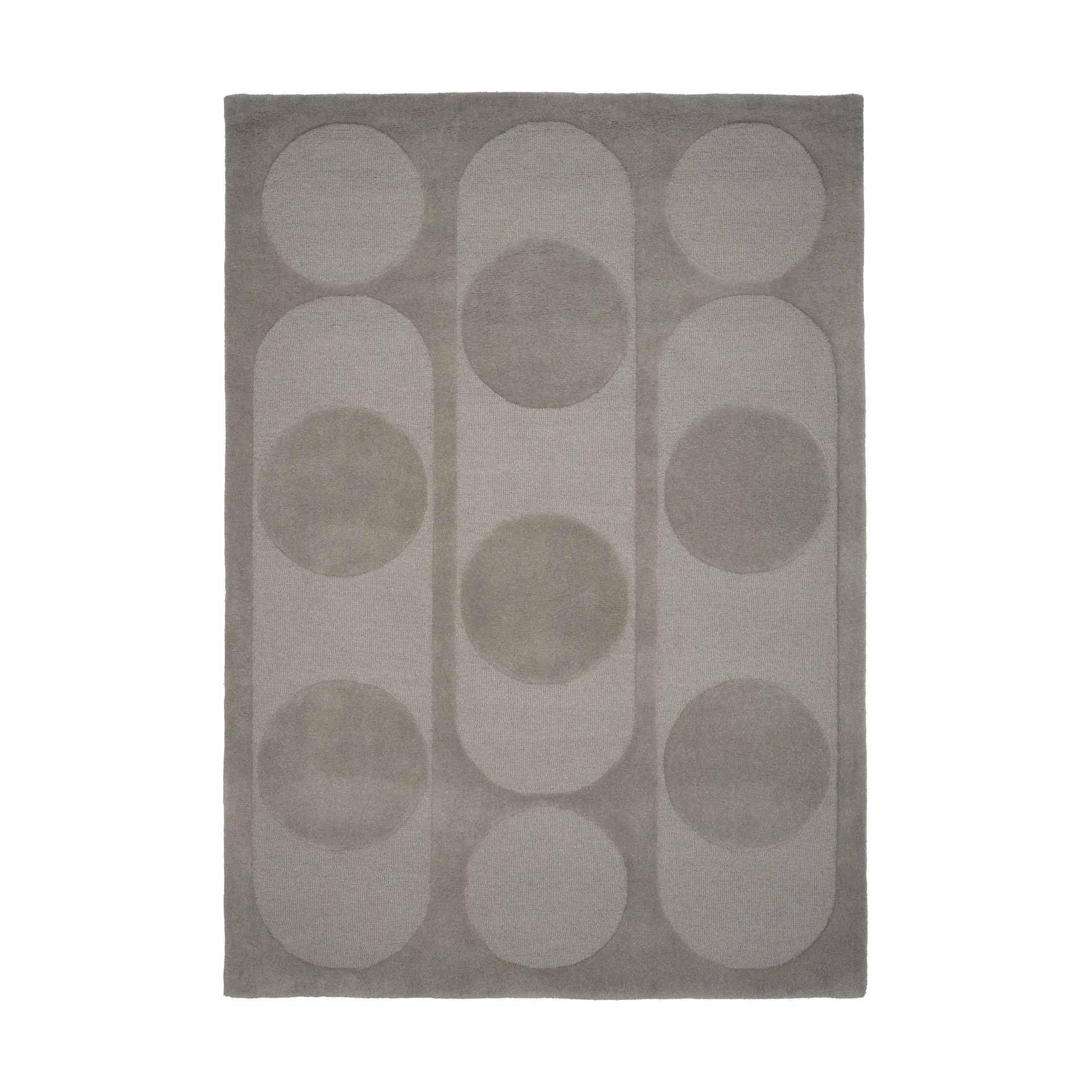 Orb Alliance -villamatto, Grey, 140 x 200 cm Linie Design