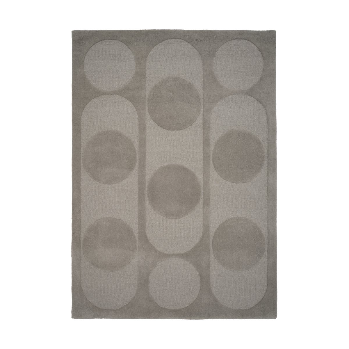 Linie Design Orb Alliance -villamatto Grey 140 x 200 cm