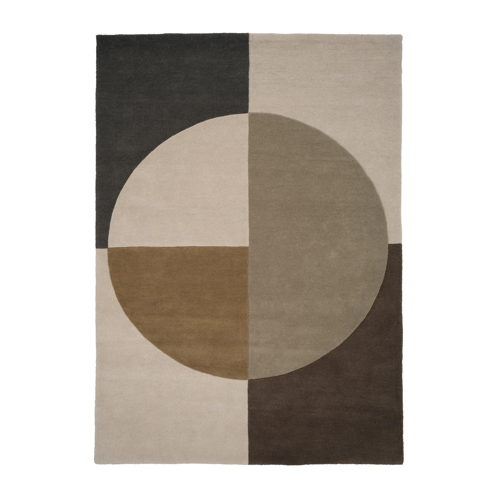 Radiality villamatto, Olive, 250 x 350 cm Linie Design
