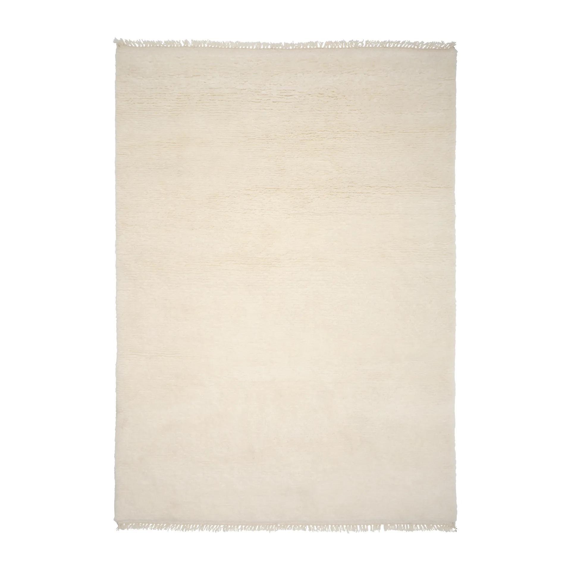 Soft Savannah villamatto, White, 140 x 200 cm Linie Design