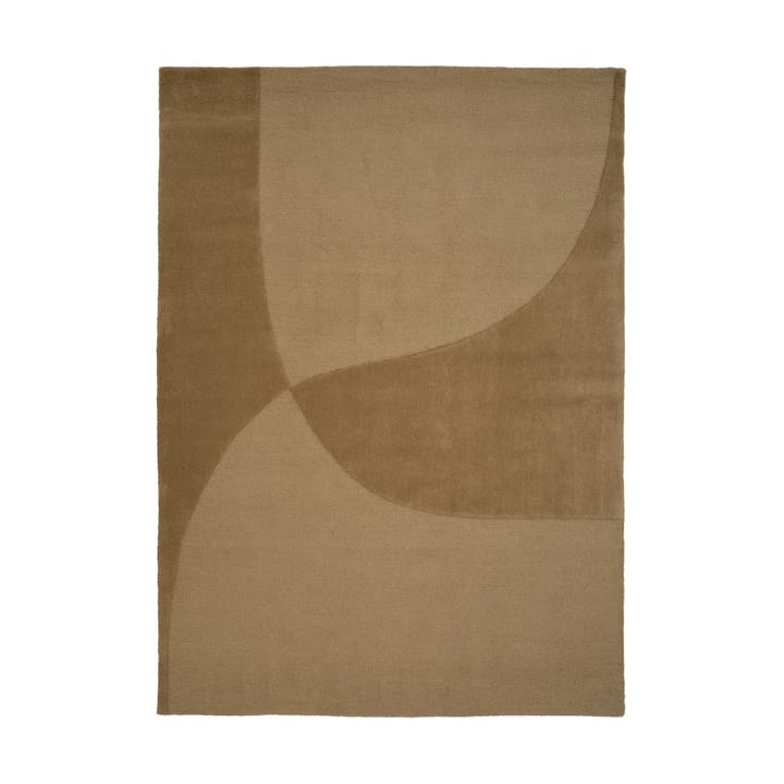 Split Plains matto - Sinappi, 250x350 cm - Linie Design
