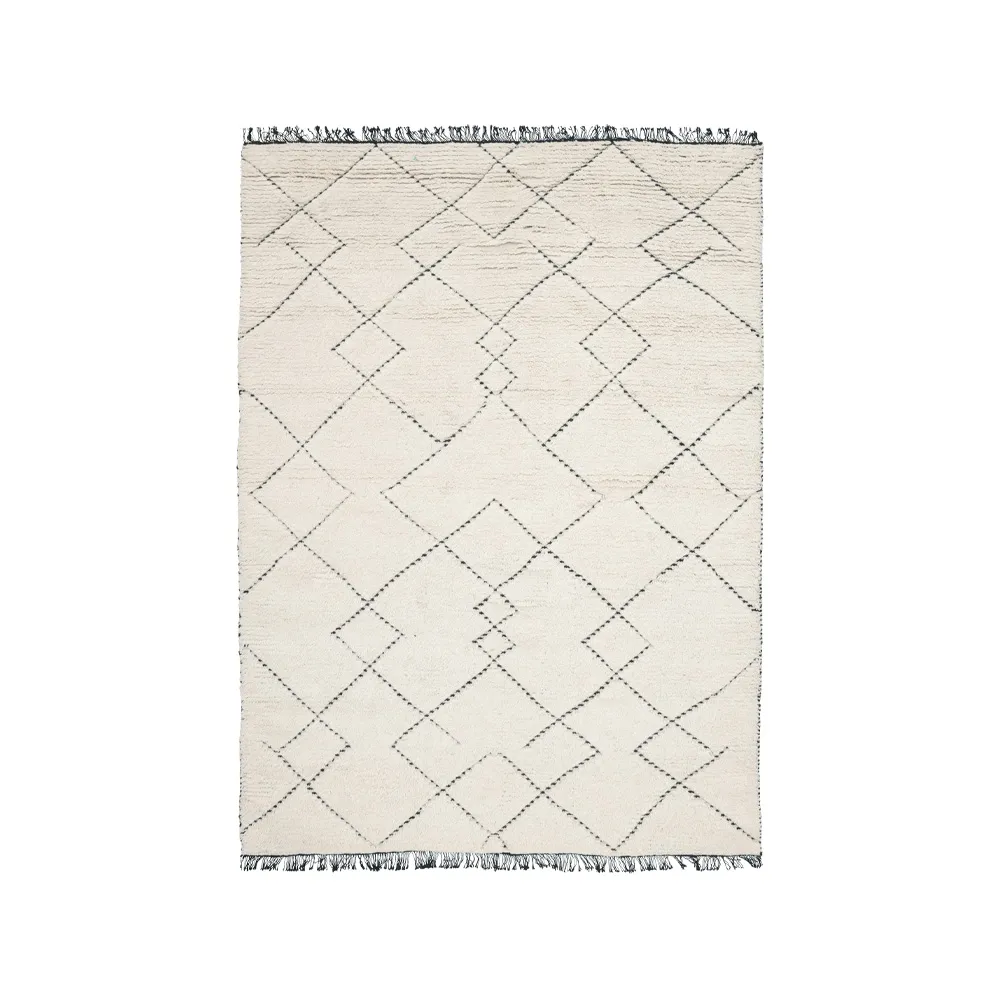 Torun matto, Black, 170 x 240 cm Linie Design