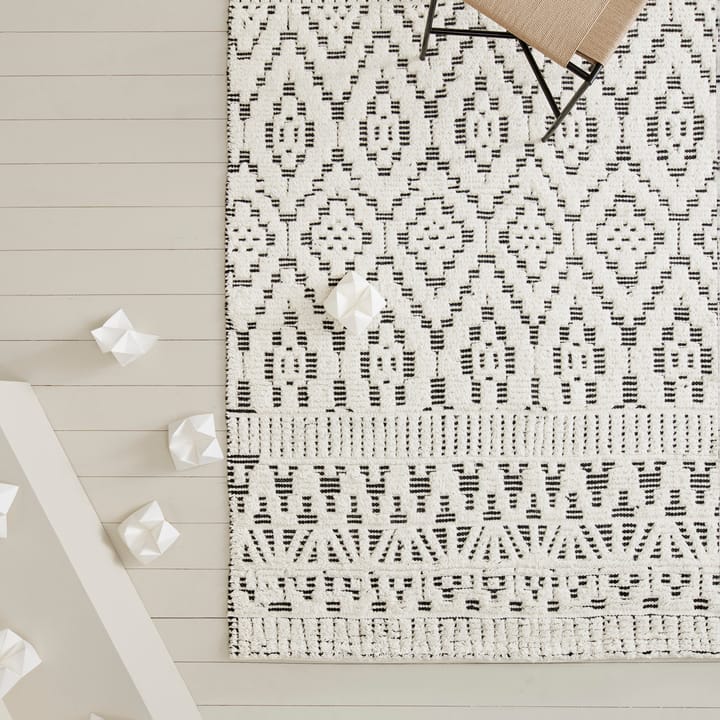 Zelbio villamatto, 170 x 240 cm, White-black Linie Design