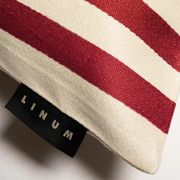 Amalfi tyynynpäällinen 35 x 50 cm - Häivähdysviininpunainen - Linum