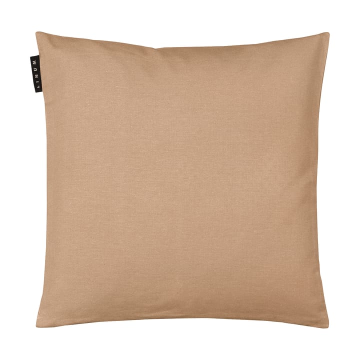 Annabell tyynynpäällinen 40x40 cm - Kamelinruskea - Linum