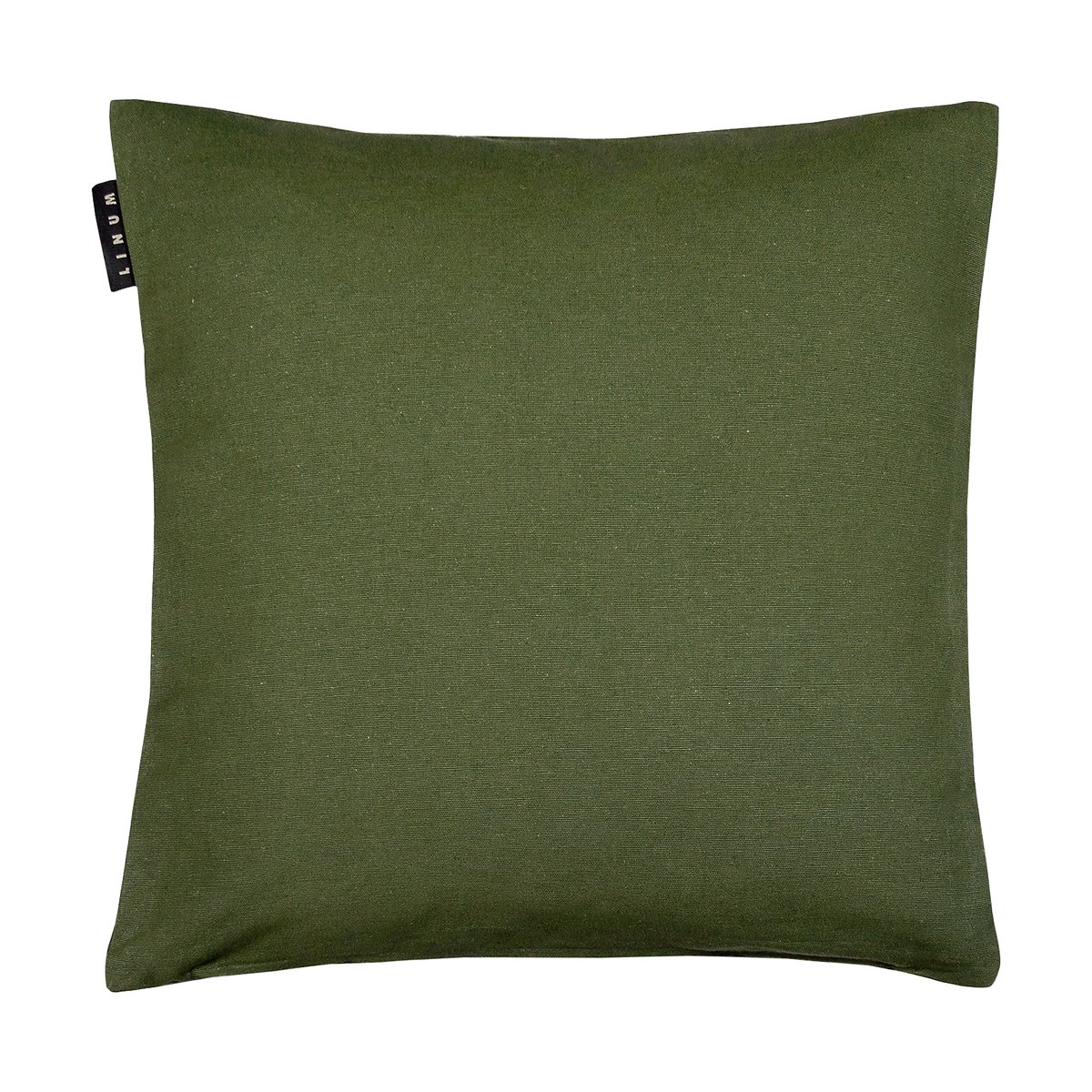 Linum Annabell tyynynpäällinen 40x40 cm Tumma oliivinvihreä