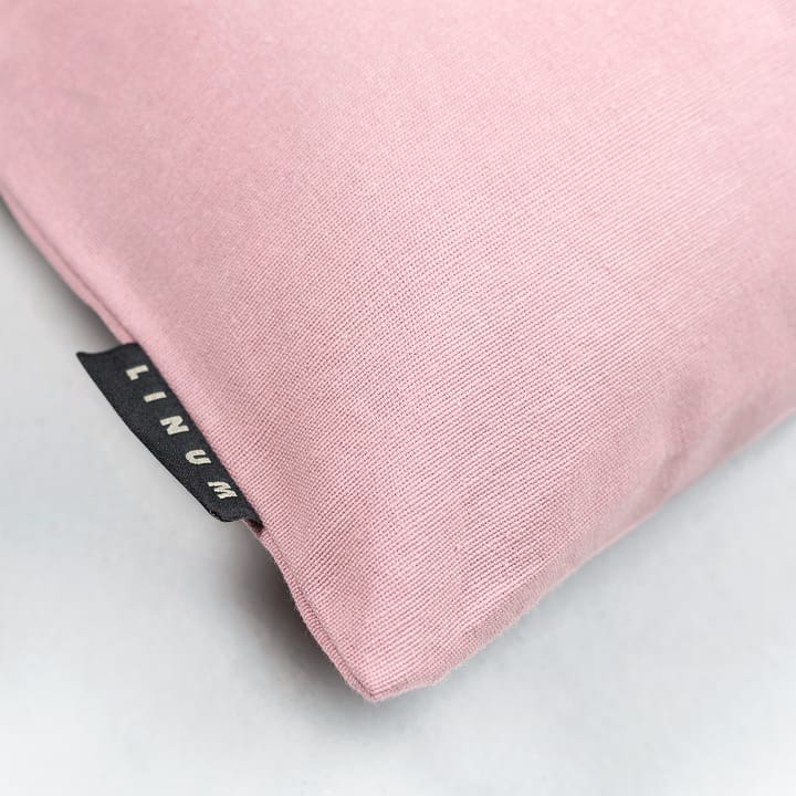 Annabell tyynynpäällinen 50 x 50 cm - Pölyinen vaaleanpunainen - Linum