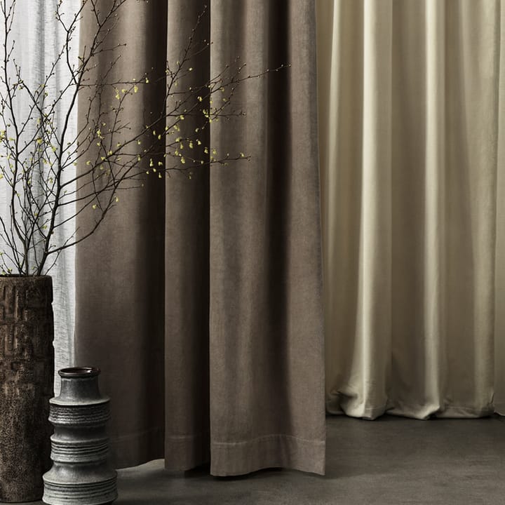Paolo verho verhonauhalla, Kermainen beige Linum