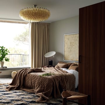 Paolo verho verhonauhalla - Kermainen beige - Linum