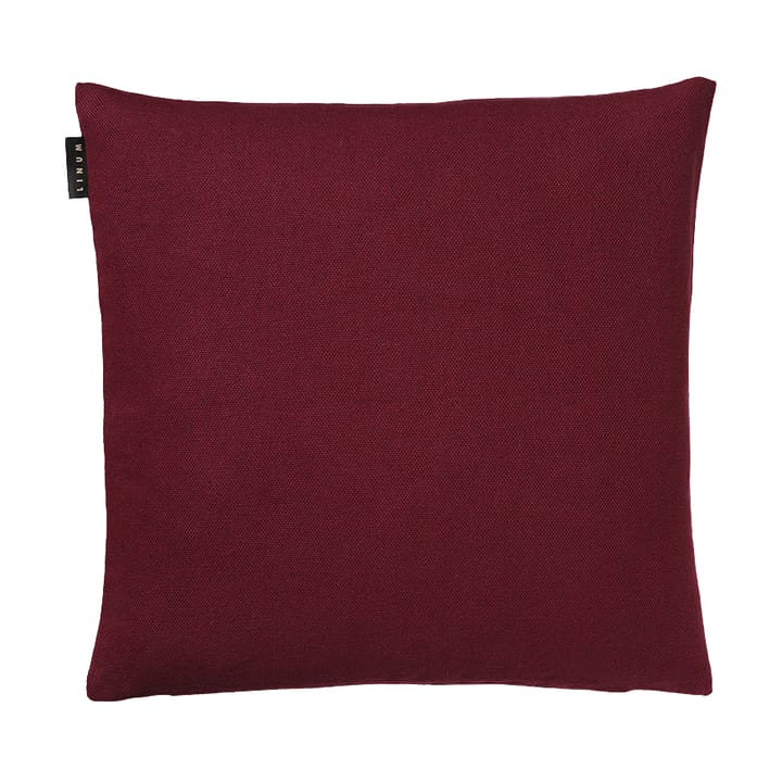 Pepper tyynynpäällinen 40x40 cm - Burgundinpunainen - Linum