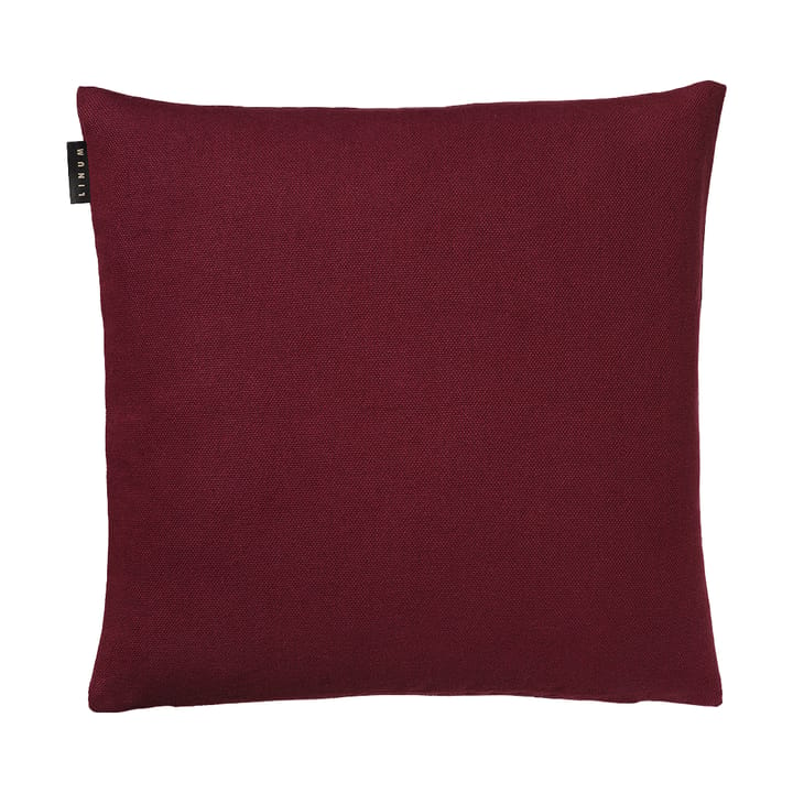 Pepper tyynynpäällinen 50 x 50 cm - Burgundinpunainen - Linum