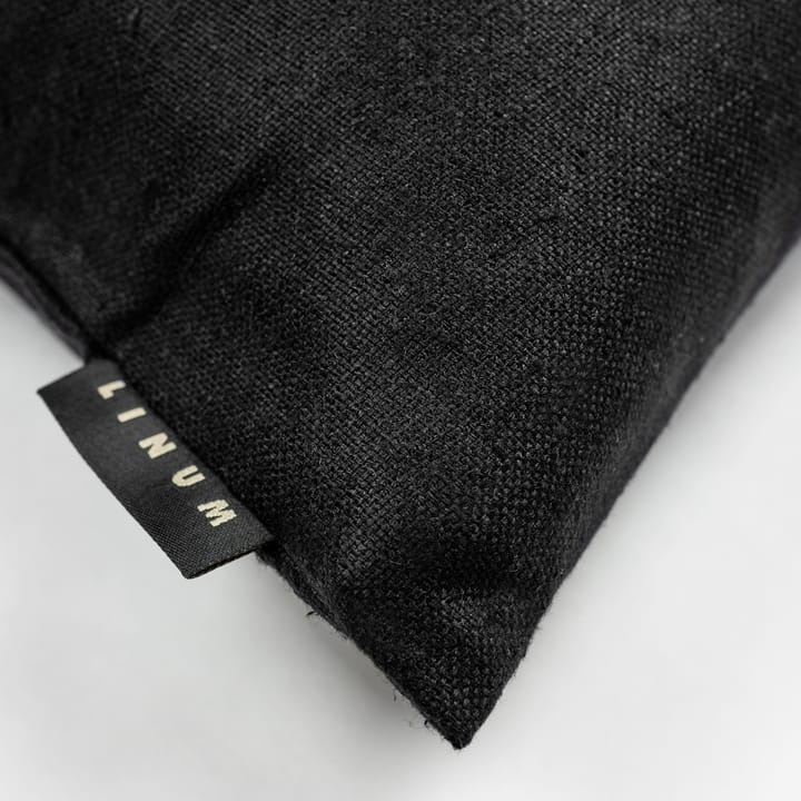Seta tyynynpäällinen 50 x 50 cm - Musta - Linum
