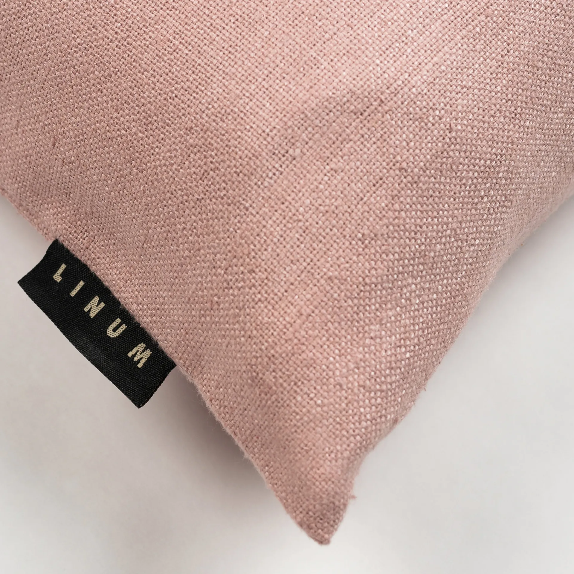 Seta tyynynpäällinen 50 x 50 cm, Vaaleanpunainen Linum