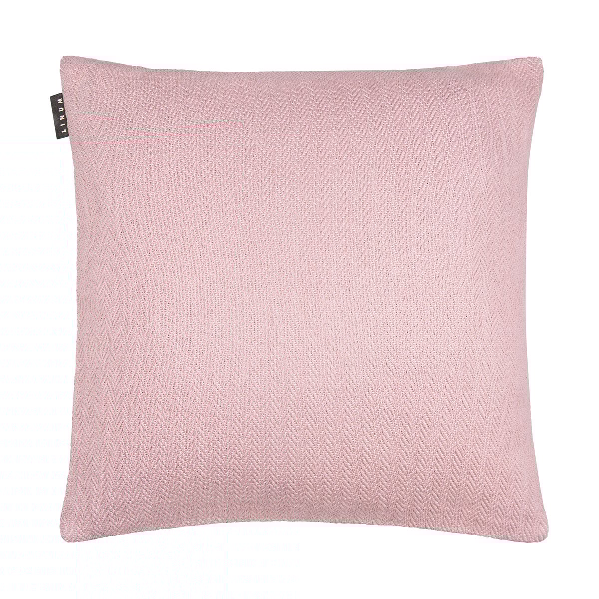 Linum Shepard tyynynpäällinen 50x50 cm Pölyinen vaaleanpunainen