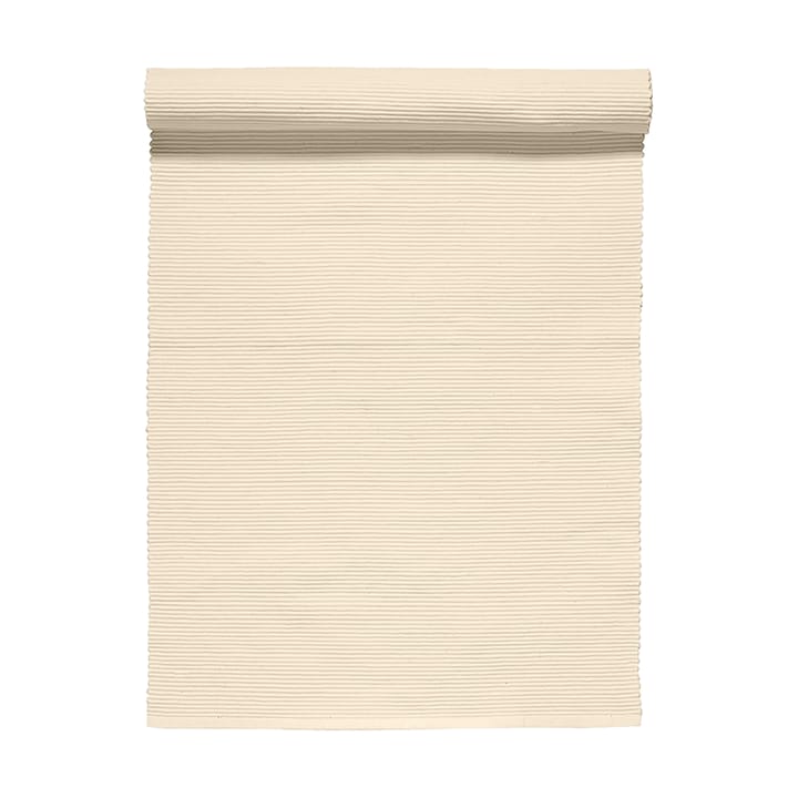 Uni pöytäliina 45x150 cm - Kermainen beige - Linum