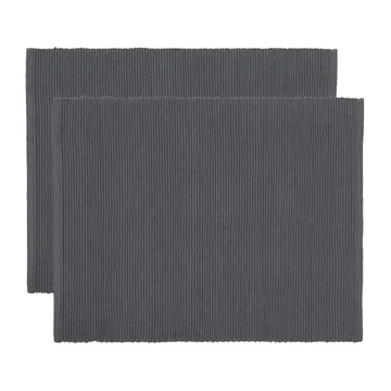 Uni pöytätabletti 35 x 46 cm 2-pakkaus - Graniitinharmaa - Linum