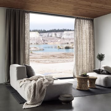 West gardin -verho tankokujalla - beige - Linum