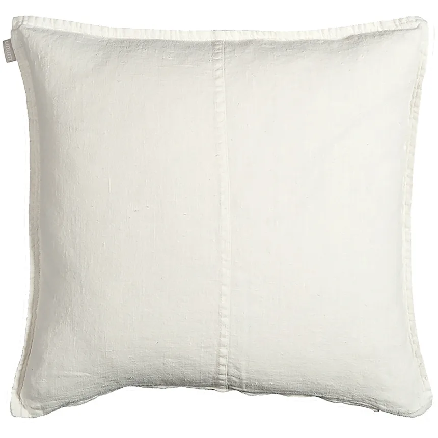 West tyynynpäällinen 50 x 50 cm, Valkoinen Linum