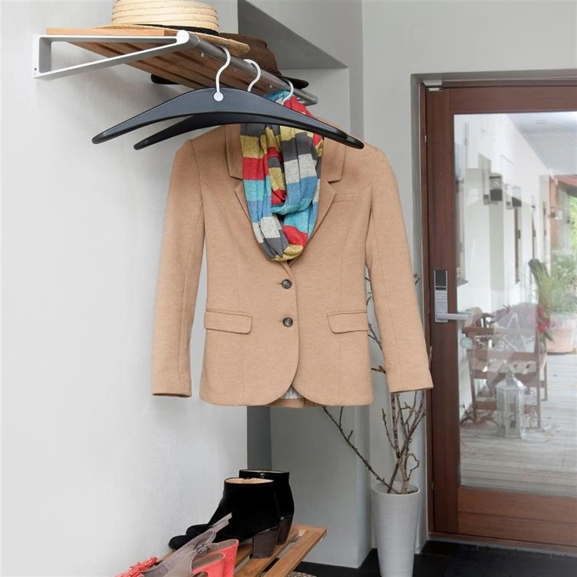 Knax hattuhylly, öljytty tammi LoCa