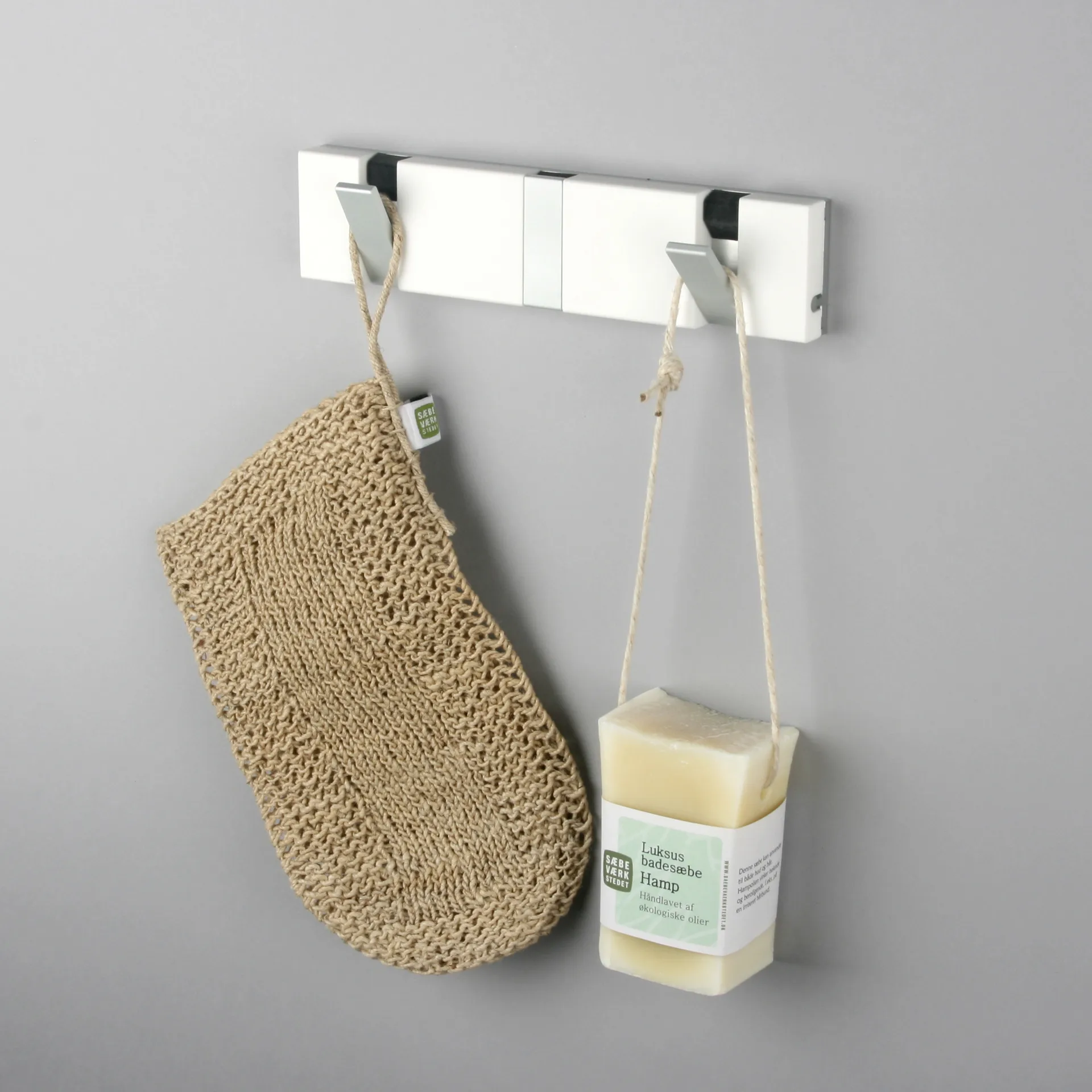 Loca Knax naulakko 20 cm komposiitti, valkoinen LoCa