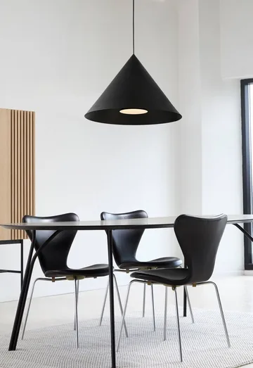 Hanzu riippuvalaisin - Musta, Ø55 cm - Loom Design