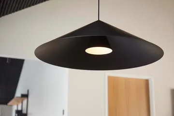 Hanzu riippuvalaisin - Musta, Ø75 cm - Loom Design