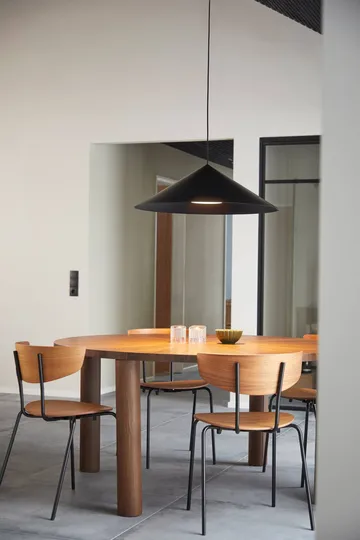 Hanzu riippuvalaisin - Musta, Ø75 cm - Loom Design