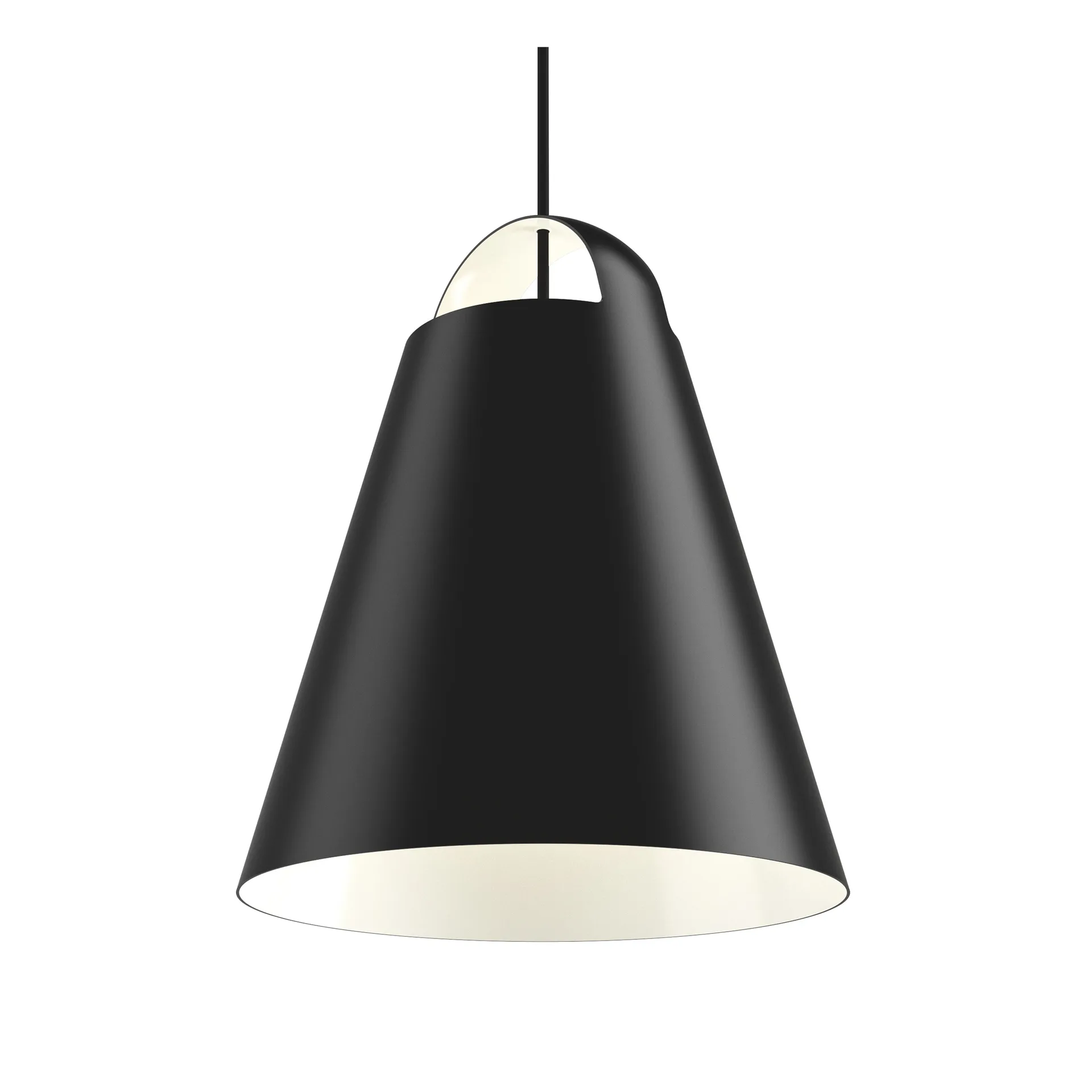 Above-kattolamppu Ø40 cm, Musta Louis Poulsen
