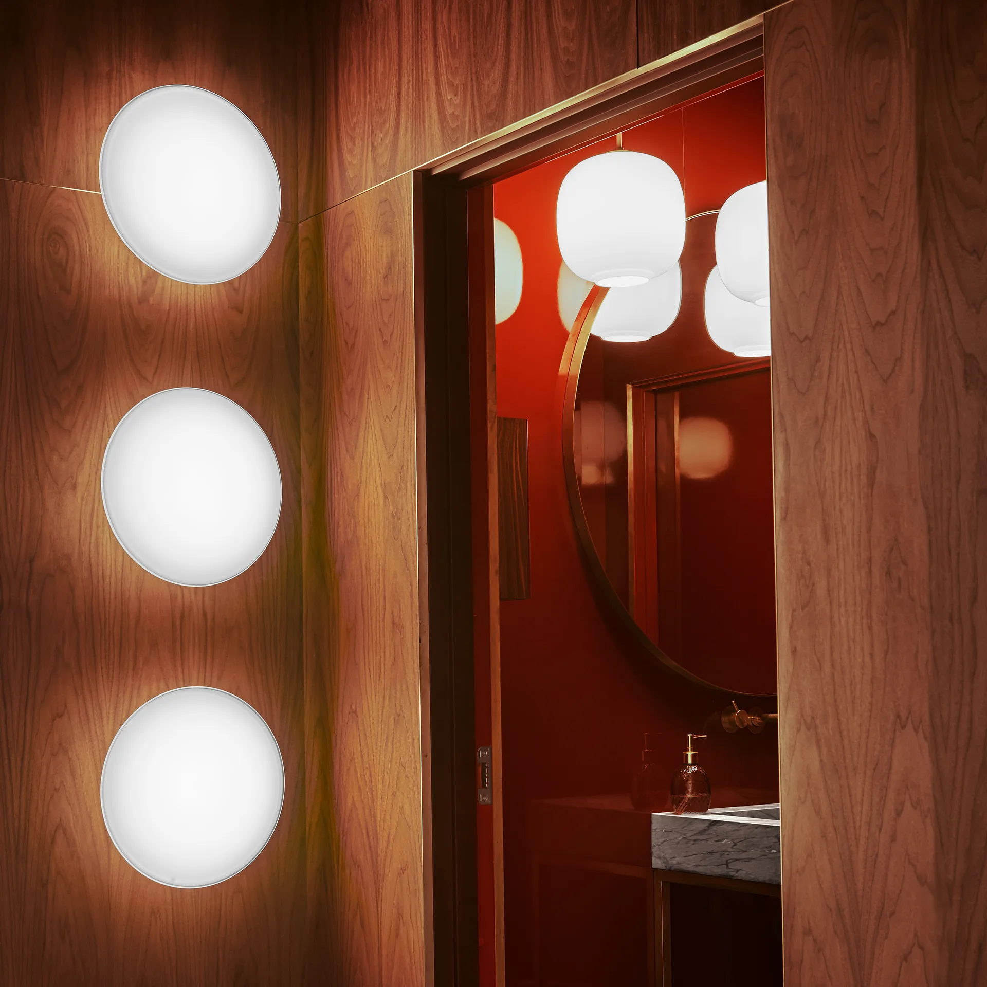 AJ Eklipta kattolamppu-seinälamppu Ø35 cm, Valkoinen opaali Louis Poulsen