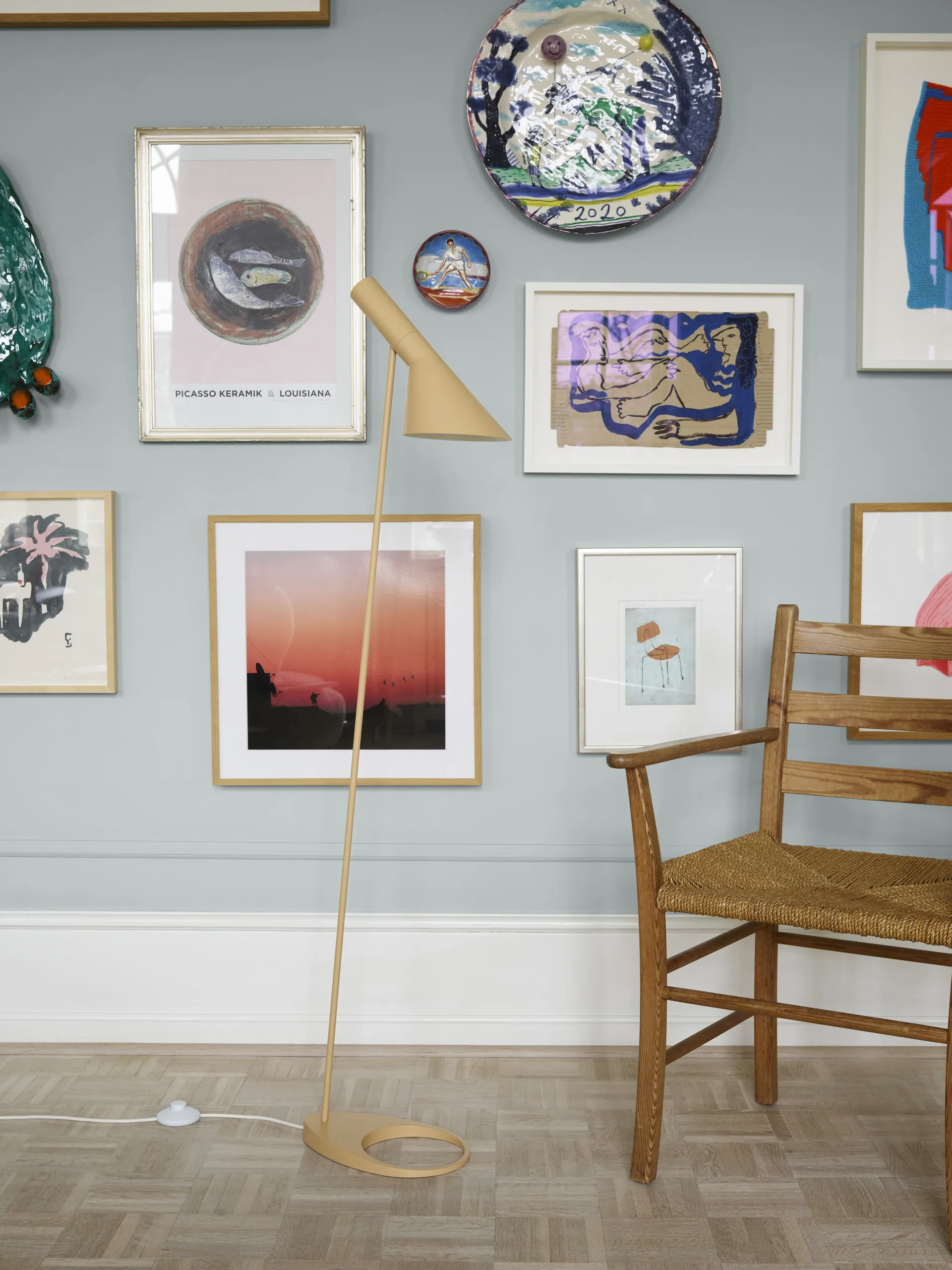 AJ-jalkalamppu, Soft lemon Louis Poulsen