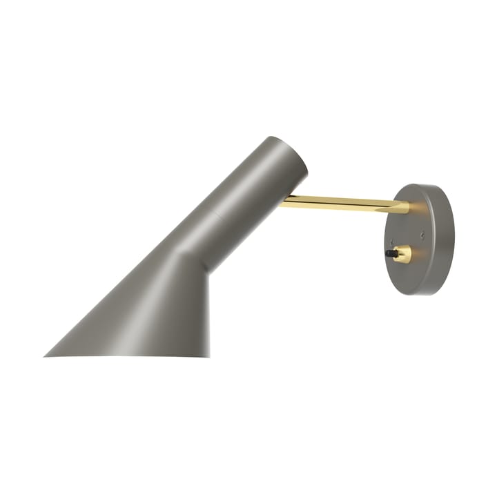 AJ-seinävalaisin kiinteä asennus - Brass-warm grey - Louis Poulsen
