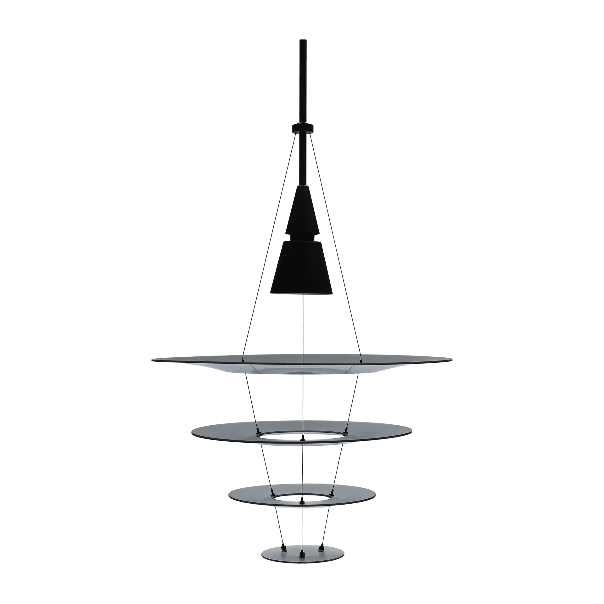 Enigma 425 -kattolamppu, Musta Louis Poulsen