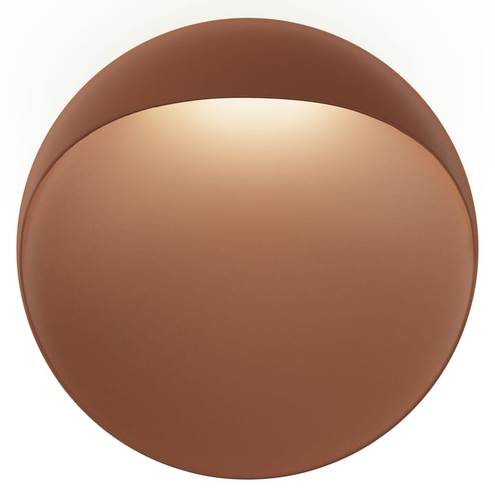 Flindt-seinälamppu Ø40 cm - Corten-teräs - Louis Poulsen