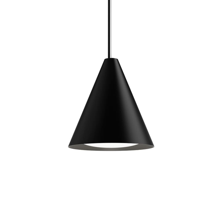 Keglen riippuvalaisin Ø 25 cm, Musta Louis Poulsen