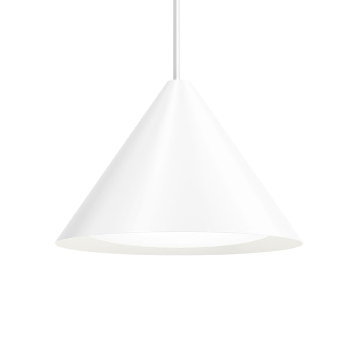 Keglen riippuvalaisin Ø 40 cm - Valkoinen - Louis Poulsen