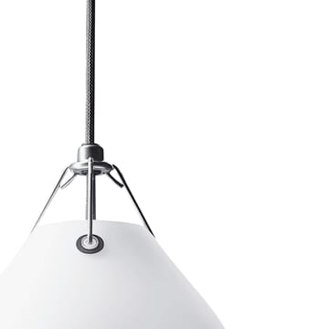 Moser -kattolamppu Ø25 cm - Matta valkoinen - Louis Poulsen