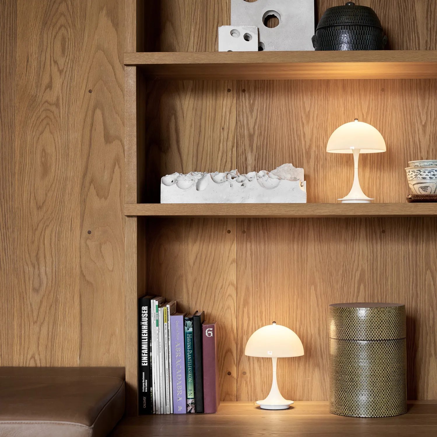 Panthella 160 Portable pöytävalaisin, Opaali Louis Poulsen