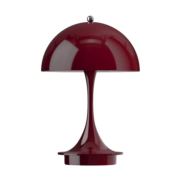 Panthella 160 Portable pöytävalaisin - Opaque burgundy - Louis Poulsen