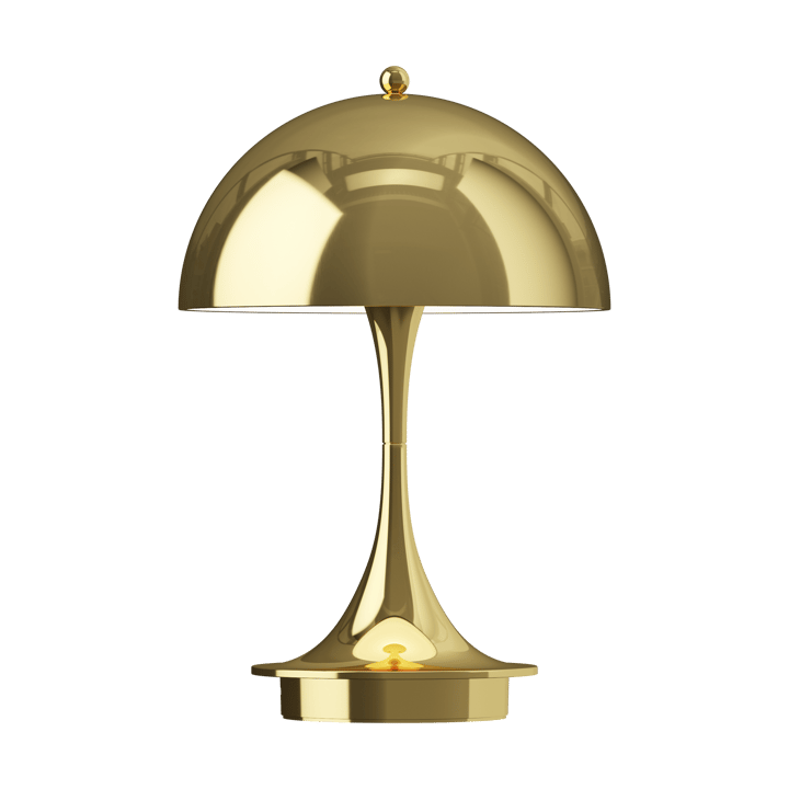 Panthella 160 Portable v3 pöytävalaisin, Brass metallised Louis Poulsen