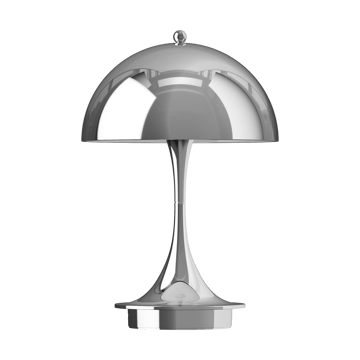 Panthella 160 Portable v3 pöytävalaisin - Chrome - Louis Poulsen